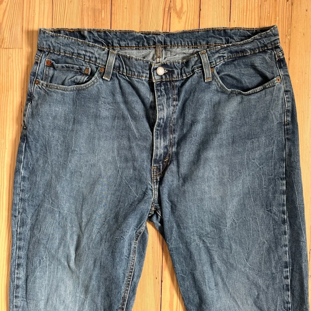 Levi Strauss 541 Athletic‎ Fit Jeans Mens W40 L32 Blue Denim Stretch Comfort